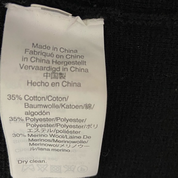 J Crew 365 Merino Wool Open Front Cardigan Heavy Sweater Coat Size Small (750) - Picture 8 of 9